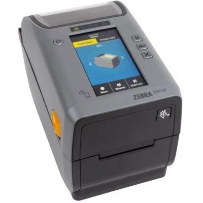 Zebra ZD611 ZD6A123-T0EBR2EZ TT, 12 dots/mm (300 dpi), stampante di etichette, RFID, EPLII, ZPLII, USB, BT, Ethernet, Wi-Fi, black (successore GC420t)