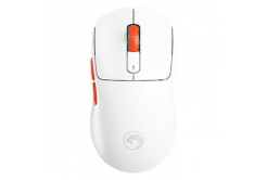 Mouse Marvo NIRO 60, bianco, ottico, 12000DPI, Tri-Mode