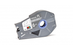 Partex PROMARK-PL060CN8, argento nastro autoadesivo, 6mm, 27m