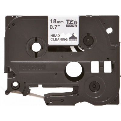 Brother TZE-CL4, 18mm x 8m, pulizia, nastro originale