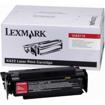Lexmark 12A3715 nero (black) toner originale
