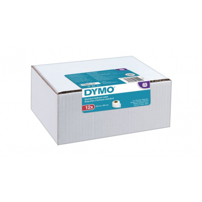 Dymo 99010, 2093091, 28mm x 89mm, etichette di carta bianca per indirizzi, 12pz