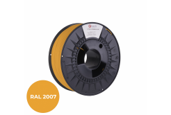 C-Tech 3DF-P-PETG1.75-2007 3D filamento, PREMIUM LINE, PETG, luce luminescente arancione, RAL2007, 1,75mm, 1kg