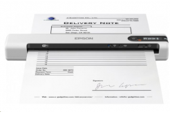 Epson scanner WorkForce DS-80W, A4, 600x600dpi, USB, mobile