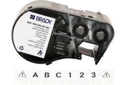 Brady M4C-500-461 / 170765, 12.70 mm x 7.62 m, Poliestere, testo nero / sfondo bianco