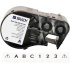Brady M4C-500-461 / 170765, 12.70 mm x 7.62 m, Poliestere, testo nero / sfondo bianco