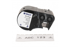 Brady M5C-1500-499 / 170928, 38.10 mm x 4.88 m, Nylon, testo nero / sfondo bianco