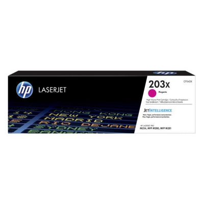 HP 203X CF543X magenta toner originale