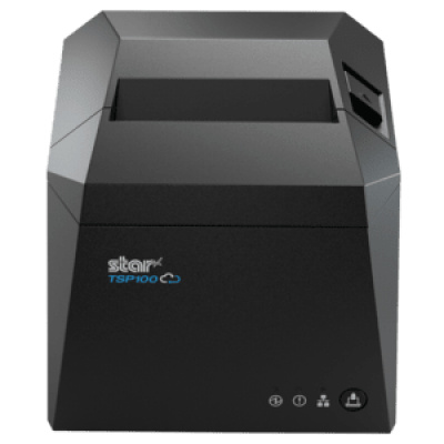 Star TSP143IV-UE SK 39473390 stampante per ricevute, Linerless, CloudPRNT, 8 dots/mm (203 dpi), taglierina, linerless, LTS, USB, Ethernet, kit, grey