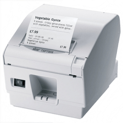 Stampante fiscale Star TSP743II 99257300, HI X, 8 punti/mm (203 dpi), taglierina, USB, grigia