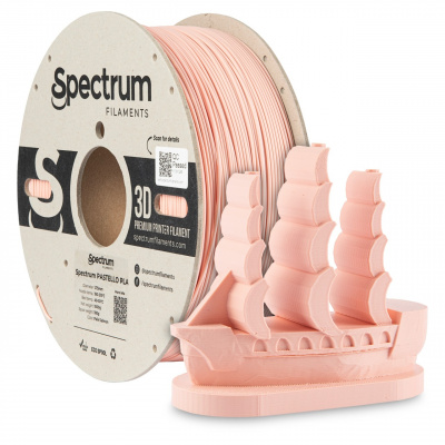 Spectrum 80710 3D filamento, pastello PLA, 1,75mm, 1000g, Rosa (Pale salmon)