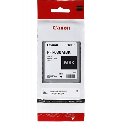 Canon PFI-030MBK 3488C001 opaco nero (matt black) cartuccia originale