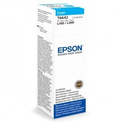 Epson T66424A ciano (cyan) cartuccia originale