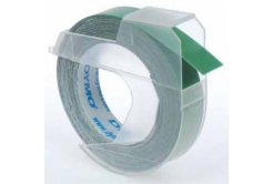 Dymo S0898160 520105, 9mm x 3m, testo bianco/sfondo verde, nastro originale