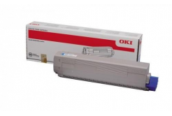 OKI 46443103 ciano (cyan) toner originale