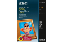 Epson Photo Paper Glossy C13S042535, 200 g/m2, A3+, lucido, bianco, carta fotografica