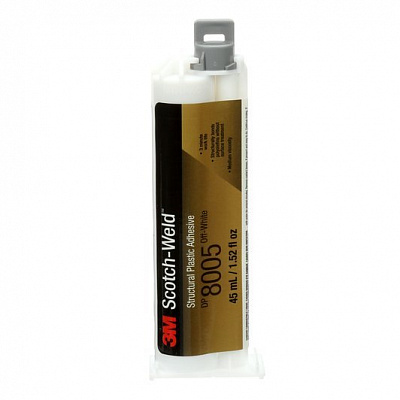 3M DP8005 Scotch-Weld™ bianco sporco, per l'incollaggio di materie plastiche, biancastro, 45 ml