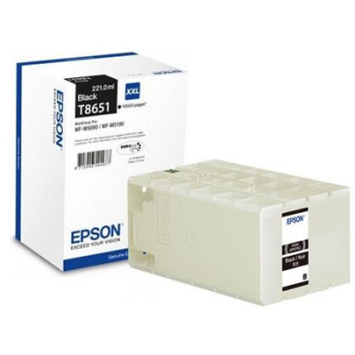 Epson T865140, T8651, XXL nero (black) cartuccia originale