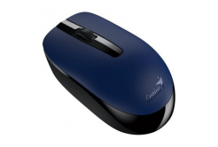 Genius Mouse NX-7007 31030026405, 1200DPI, 2.4 [GHz], ottica, 3sp\., senza fili USB, nero-blu, AA