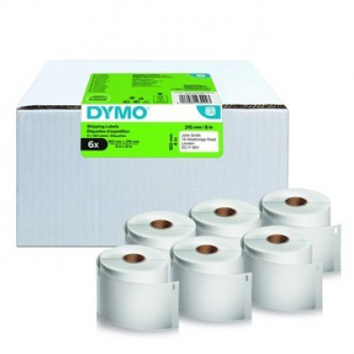 Dymo 2177565, 210mm x 102mm, bianco etichette di carta