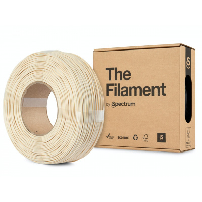 "The Filament" by Spectrum TF-24050, ReFill PLA, 1,75mm, 1000g, Beige (Wood ash)