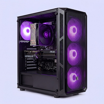 Herní počítač Raiko Pro – RTX 5060 Ti 8/16 GB, Intel i5-12400F, 16GB/32GB RAM, 1TB SSD