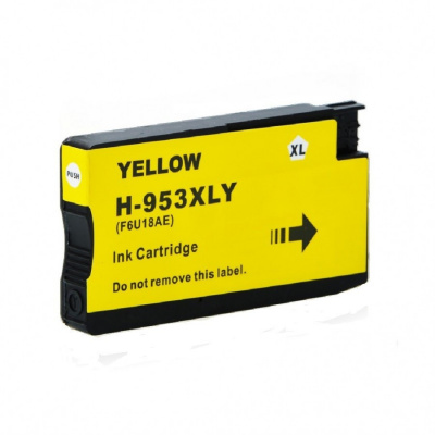 Cartuccia compatibile con HP 953XL F6U18AE giallo (yellow) 