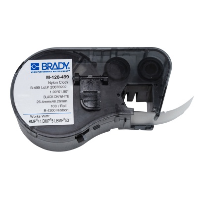 Brady M-128-499 / 131600, etichette 25.40 mm x 48.26 mm