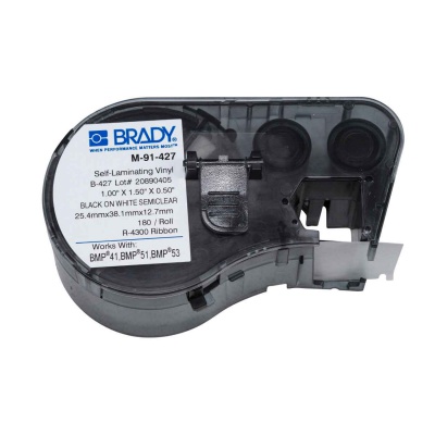 Brady M-91-427 / 131570, etichette 25.40 mm x 38.10 mm