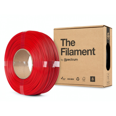 "The Filament" by Spectrum TF-24061, ReFill PETG, 1,75mm, 1000g, Rosso (Technical red)