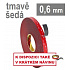 3M VHB™ 4646, sp. 0,6 mm; nastro biadesivo acrilico grigio scuro ad alta adesione 19 mm x 33 m