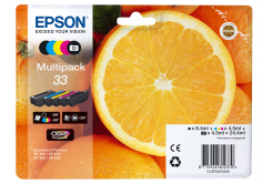 Epson T33 C13T33374011 colore (CMYK) multipack di cartucce originali