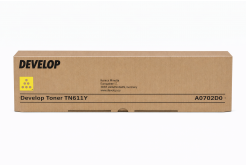 Develop TN-611Y A0702D0 giallo (yellow) toner originale