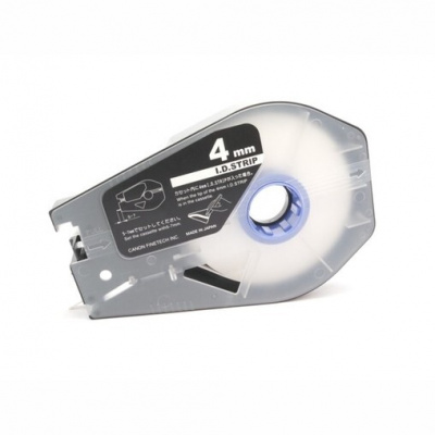 Nastro di identificazione bianco in plastica ID-04, 4 mm x 5 m, per Canon M-1