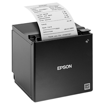 Epson TM-m30III C31CK50151, stampante per ricevute, USB, USB-C, BT, Ethernet, Wi-Fi, 8 dots/mm (203 dpi), taglierina, bianco