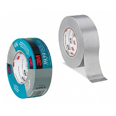 3M 3939 Nastro adesivo telato, argento, 48 mm x 54,8 m