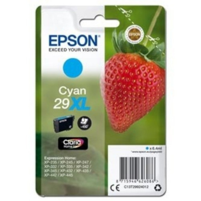 Epson T29XL C13T29924012 ciano (cyan) cartuccia originale