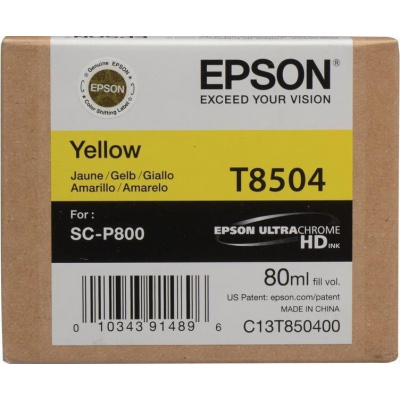 Epson T8504 C13T850400 giallo (yellow) cartuccia originale