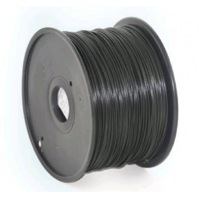 Gembird 3DP-PLA1.75-01-BK, 3D filamento, PLA, 1,75mm, 1000g, Nero (Black)