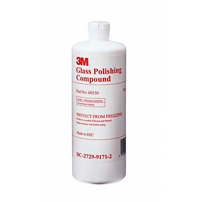 3M Pasta lucidante per vetri Glass Polishing Compound, 1 litro (60150)