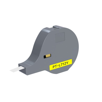 P700 L712Y, 12mm x 8m, giallo nastro