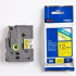 Brother TZ-631 / TZe-631, 12mm x 8m, testo nera / sfondo giallo, nastro originale