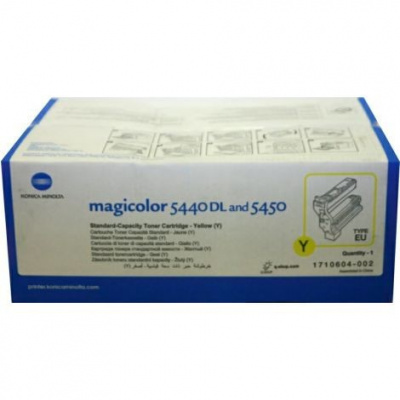 Konica Minolta 4539134 (1710-6040-02) giallo (yellow) toner originale
