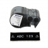 Brady M5C-1500-595-BK-WT / 170947, 38.10 mm x 7.62 m, Vinile, testo bianco / sfondo nero