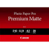 Canon Photo Paper Premium Matte PM-101 8657B017, 210 g/m2, 16.54x23.39", A2, 20pz, smooth, opaco, bianco, carta fotografica