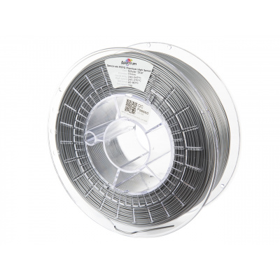 Spectrum 81540 3D filamento, PETG Premium High Speed, 1,75mm, 1000g, Argento (Silver star)