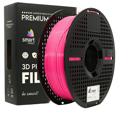 Smart Print FG-S166-E1, 3D filamento, PLA, 1,75mm, 1000g, Rosa (Magenta)