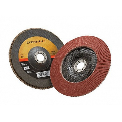 3M 969F Cubitron™ II Disco lamellare conico 125 mm x P60
