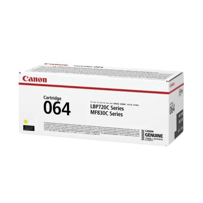 Canon 064 Y 4931C001 giallo (yellow) toner originale