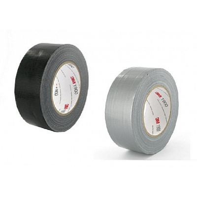 3M 1900 Duct Tape Nastro telato universale, 50 mm x 50 m, 2 colori 50 mm x 50 m grigio/gray